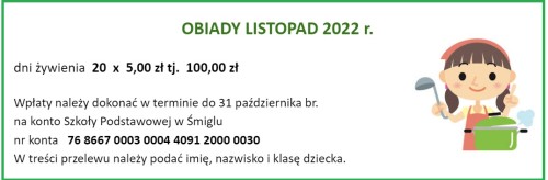 OBIADY LISTOPAD